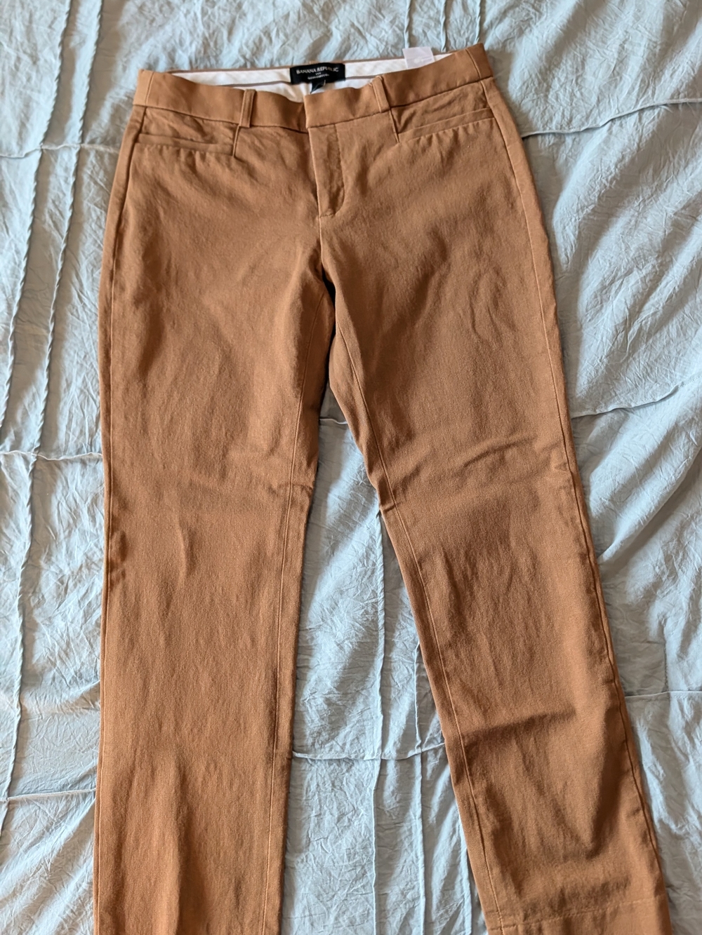 Banana Republic Slim Straight Pants in Camel Size 4